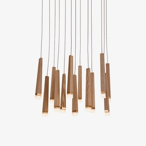 Firewood Stick Chandelier modern modeling table light