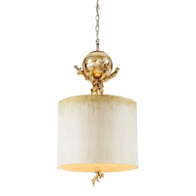 Flambeau Trellis 1 Light Patina & Silver Ceiling Pendant minimalist ceiling light