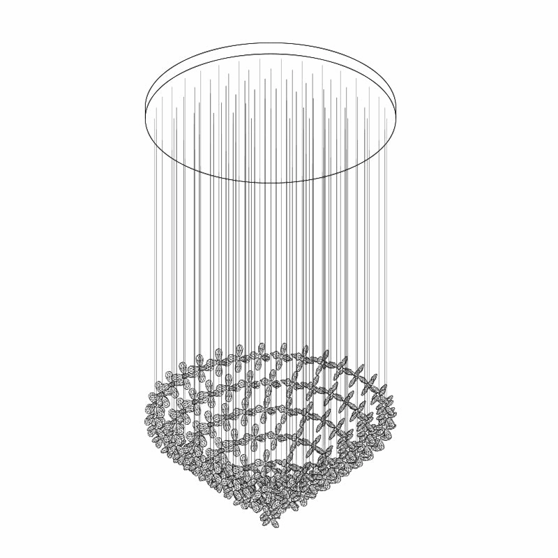 Floating Butterfly Chandelier