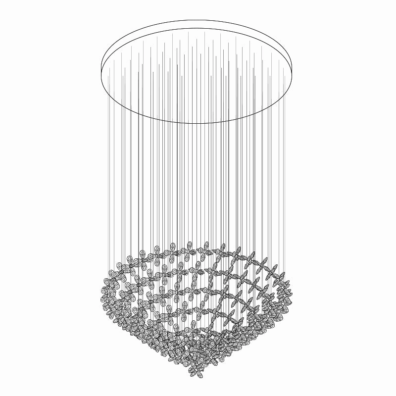 Floating Butterfly Chandelier