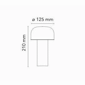 Flos Bellhop Table Lamp, Yellow