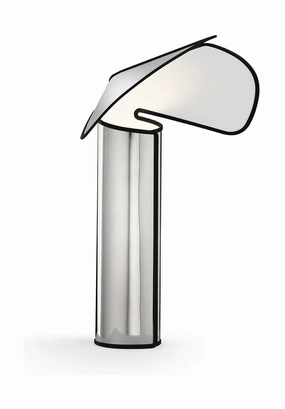 Flos Chiara Table Lamp, Auminium/Anthacite designer outdoor lamp