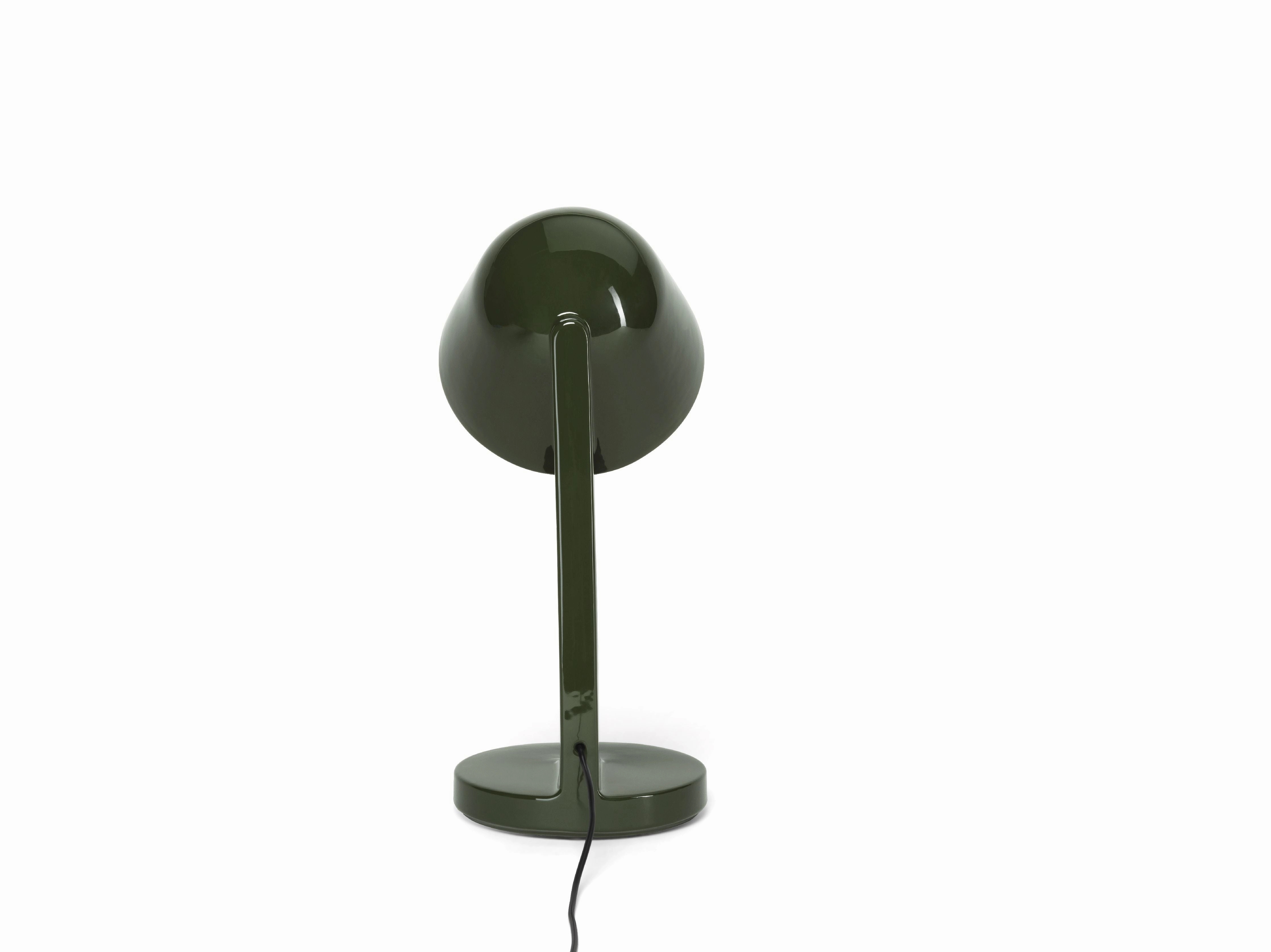 Flos Cramique Table Lamp Down, Moss Green
