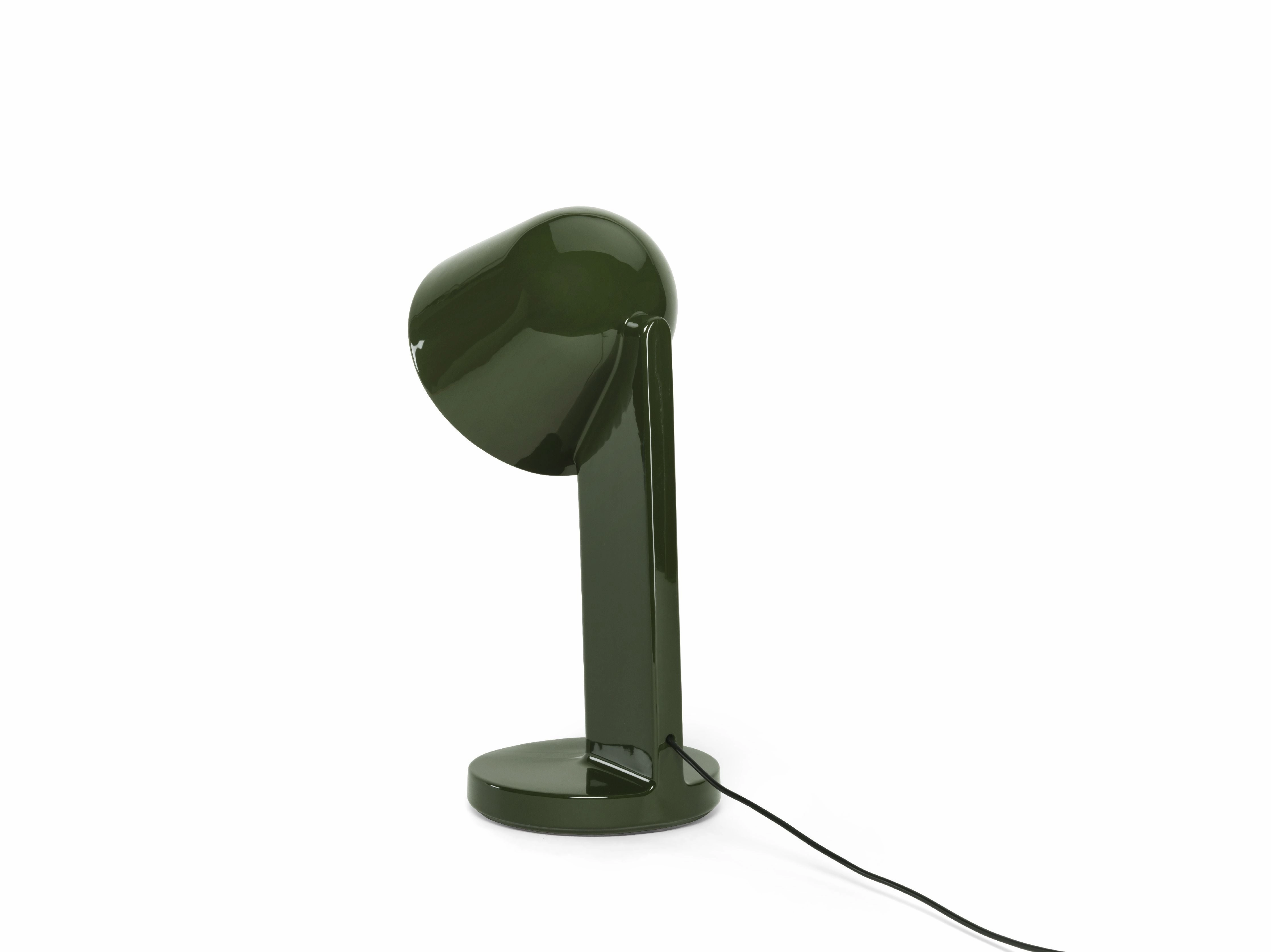 Flos Cramique Table Lamp Down, Moss Green