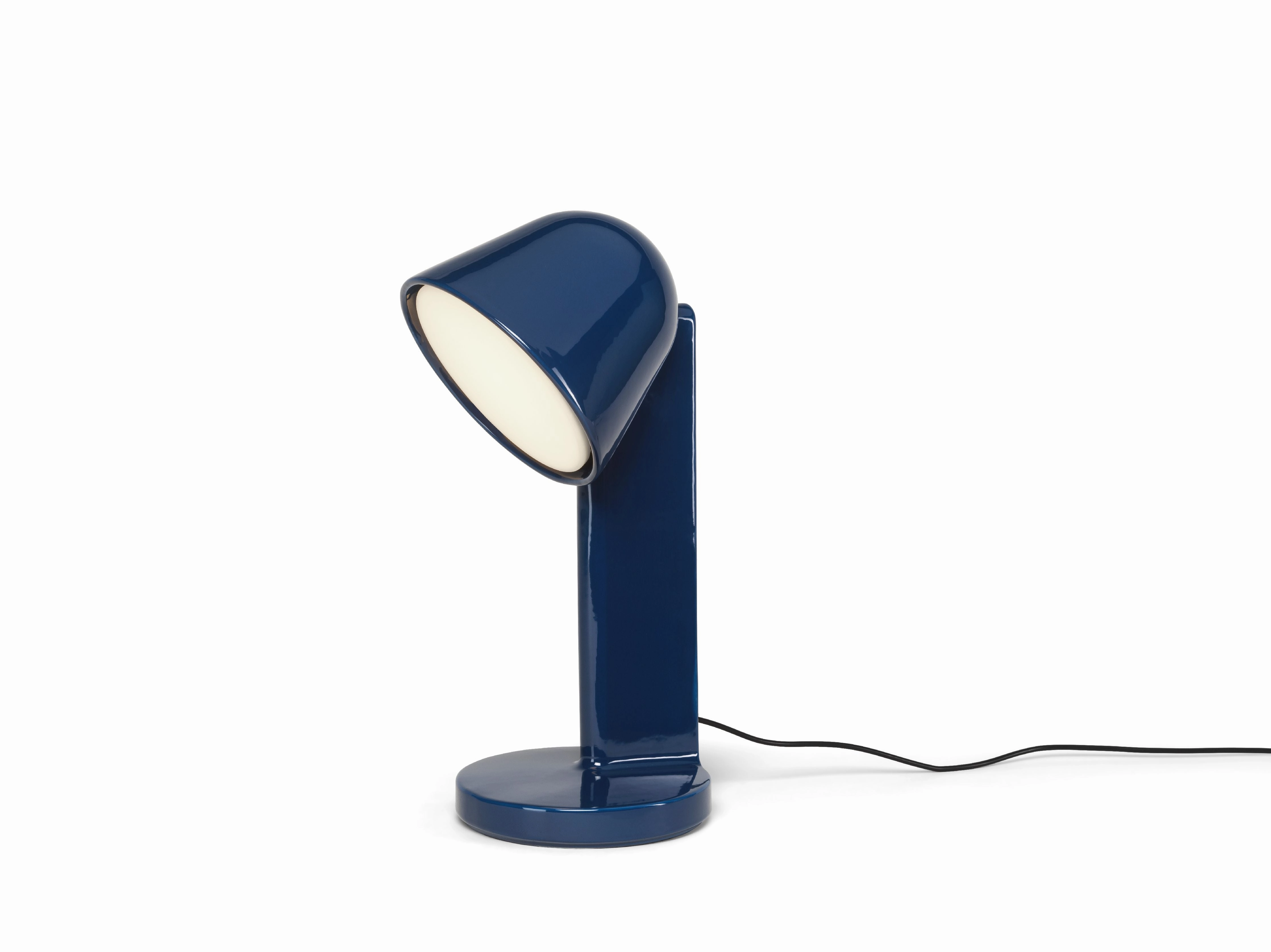 Flos Cramique Table Lamp Down, Navy Blue