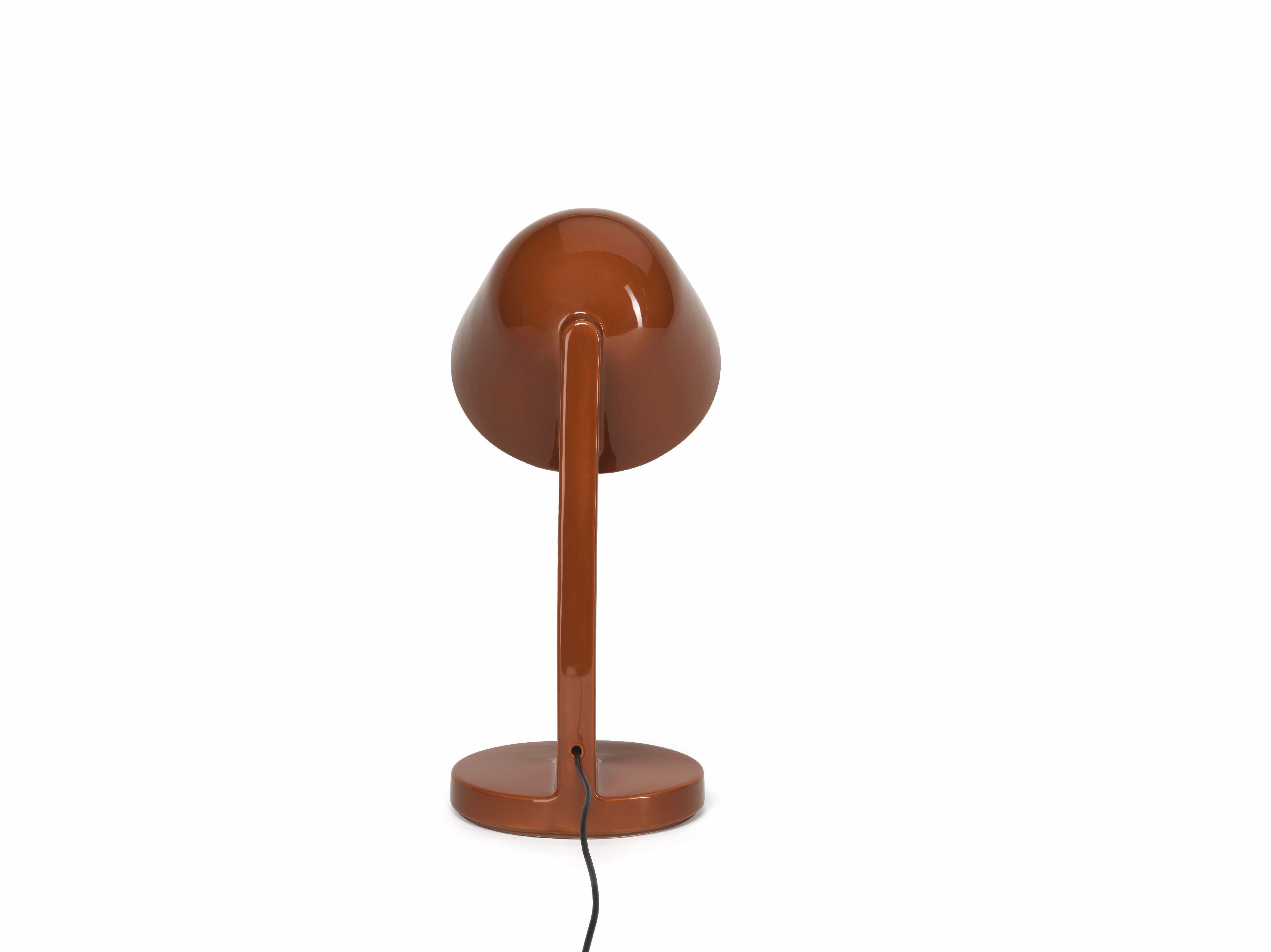 Flos Cramique Table Lamp Down, Rust Red