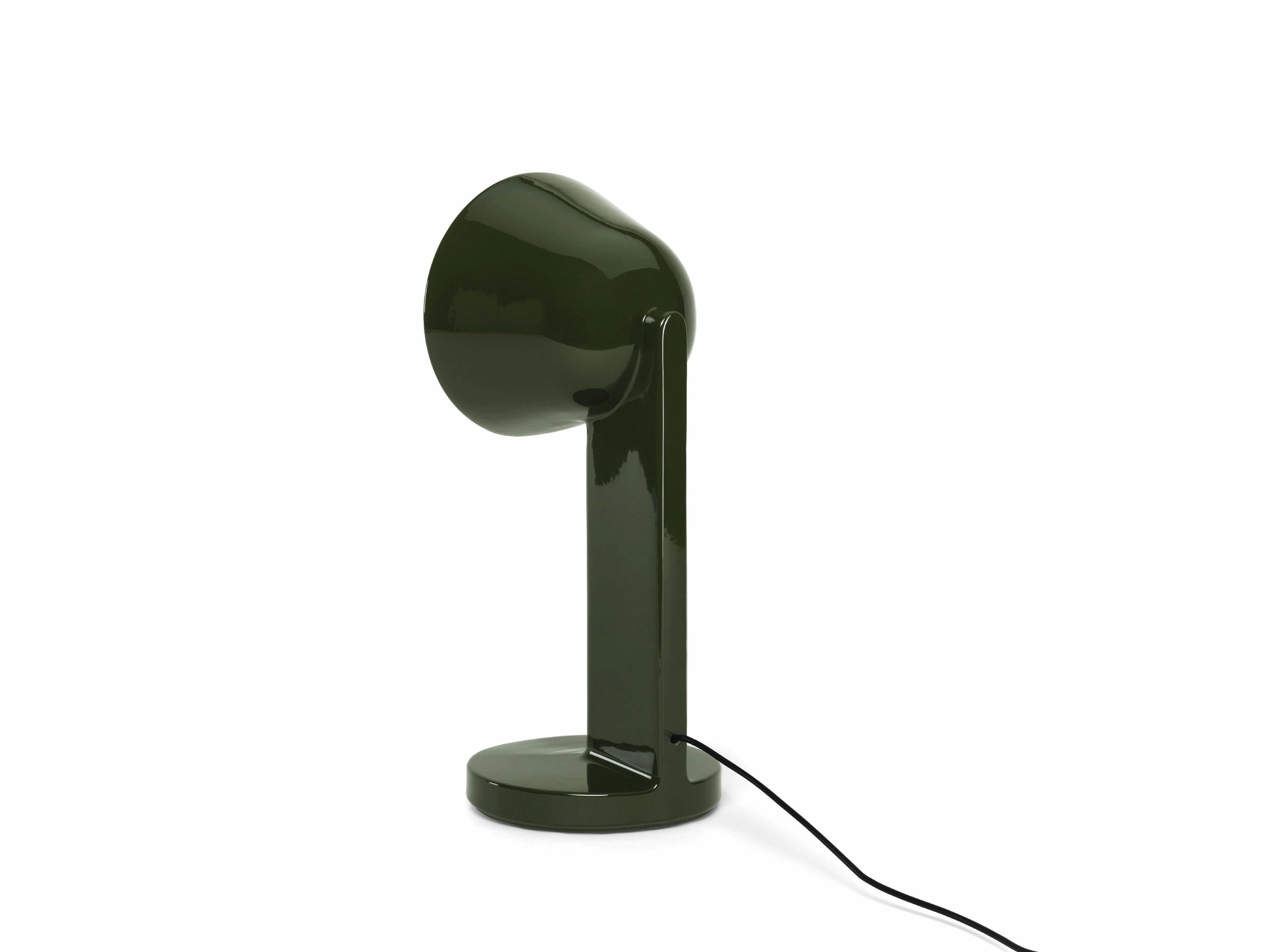 Flos Cramique Table Lamp Side, Moss Green