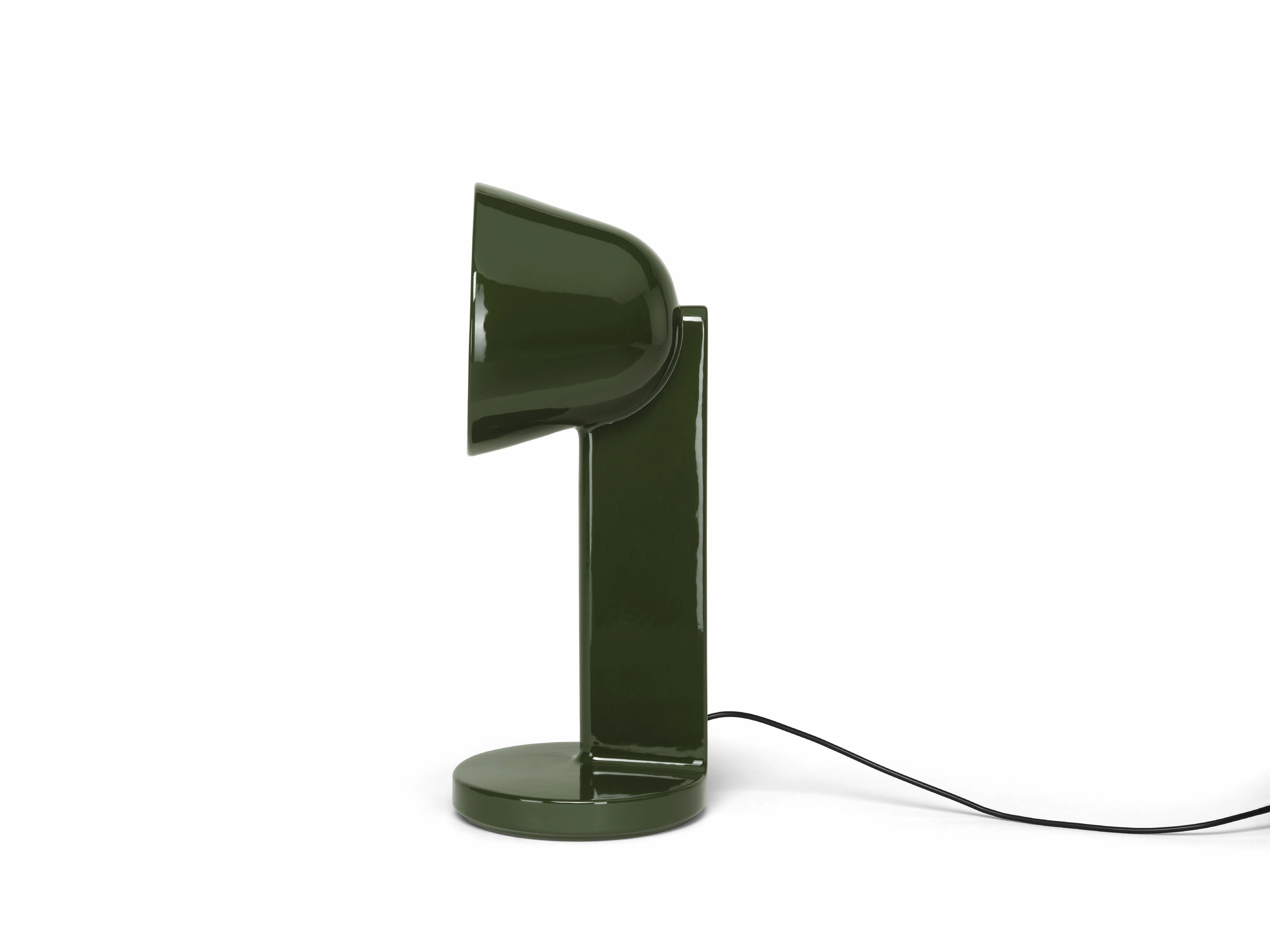Flos Cramique Table Lamp Side, Moss Green designer outdoor lamp