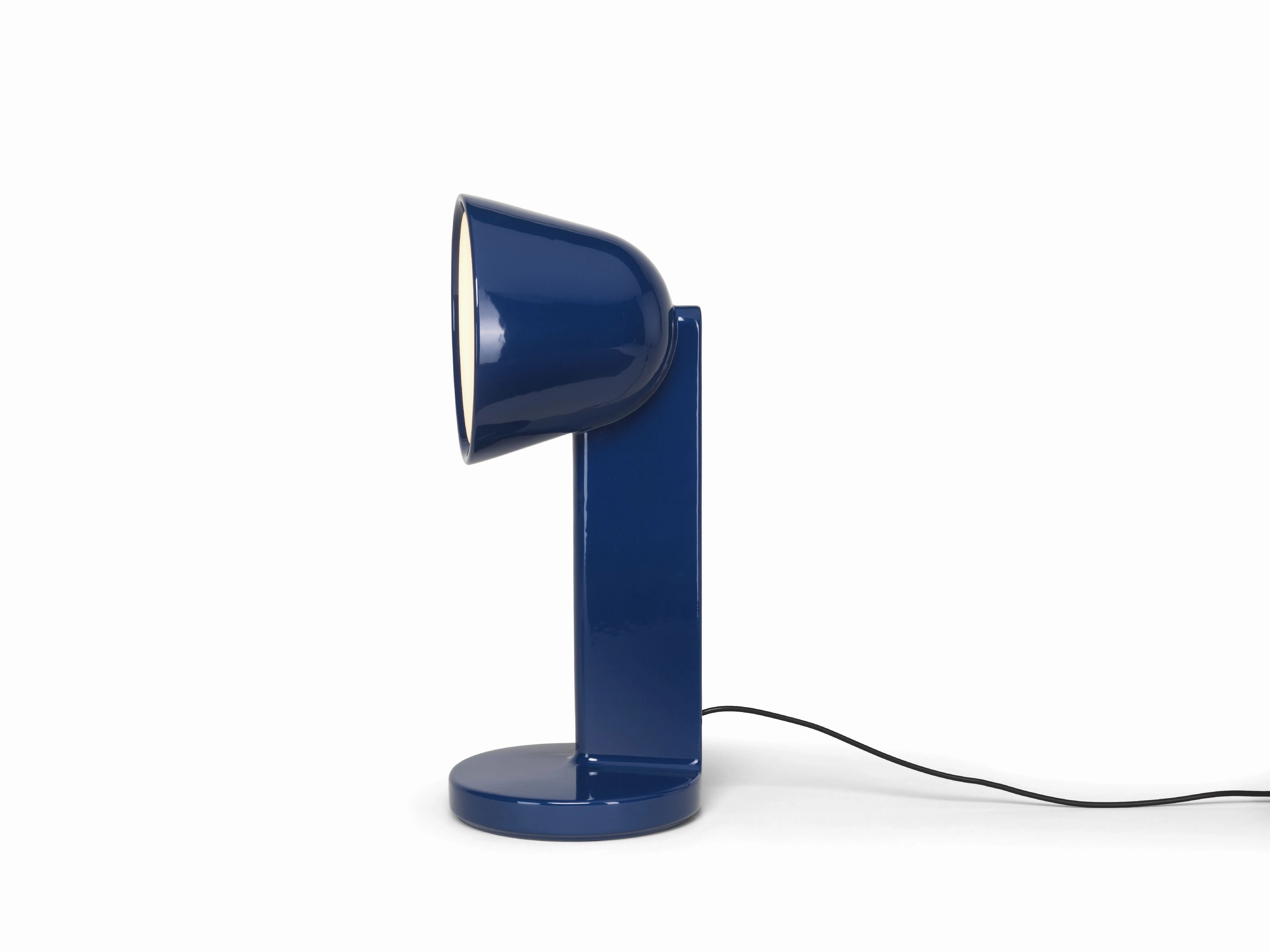 Flos Cramique Table Lamp Side, Navy Blue