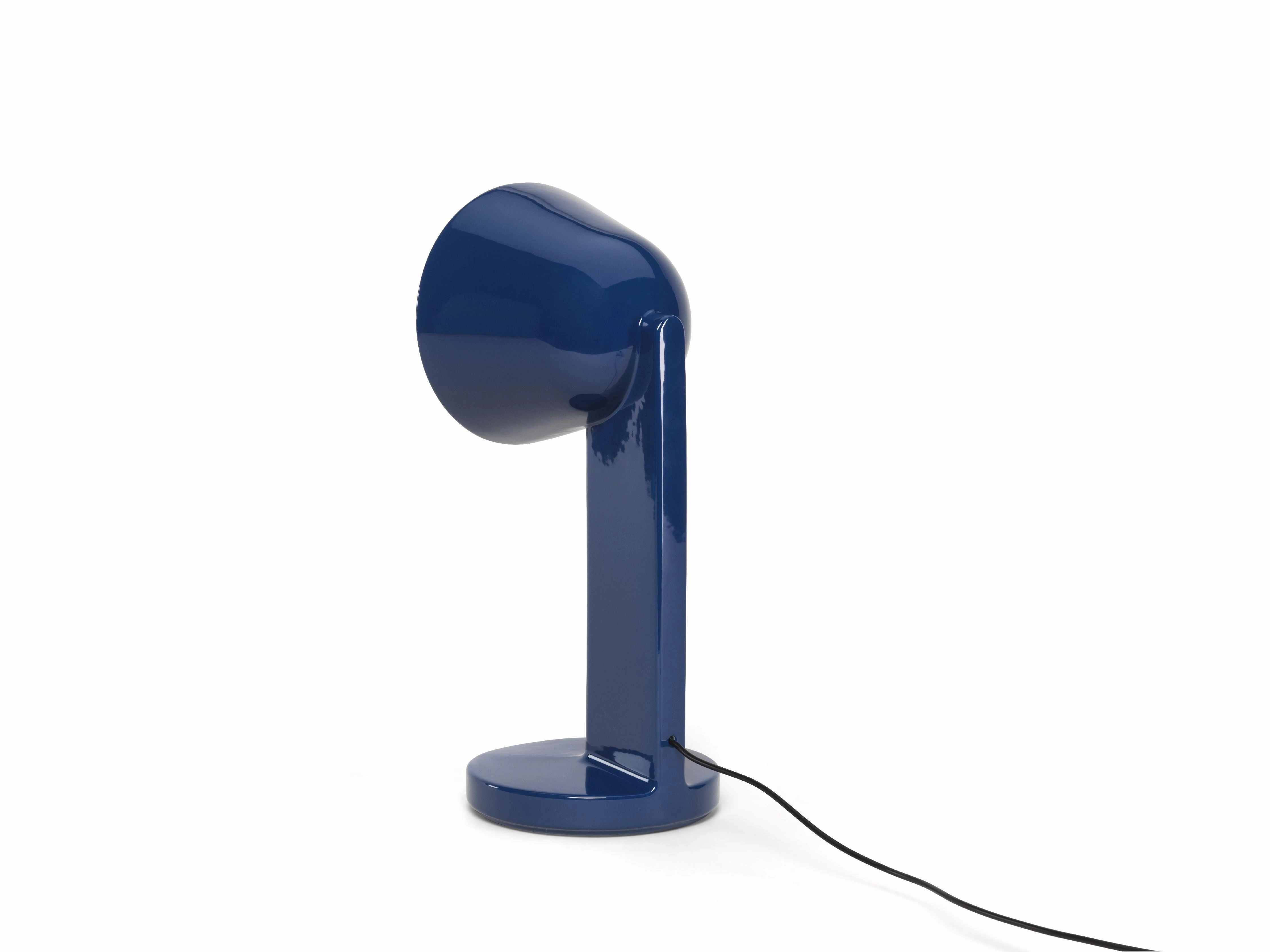 Flos Cramique Table Lamp Side, Navy Blue