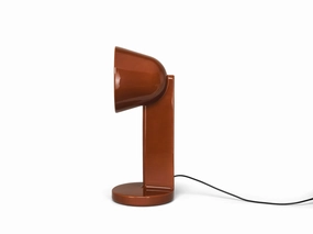 Flos Cramique Table Lamp Side, Rust Red designer outdoor lamp