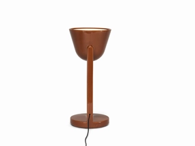 Flos Cramique Table Lamp Up, Rust Red designer outdoor lamp