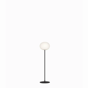 Flos Glo Ball F1 Floor Lamp, Black Matt garden LED light