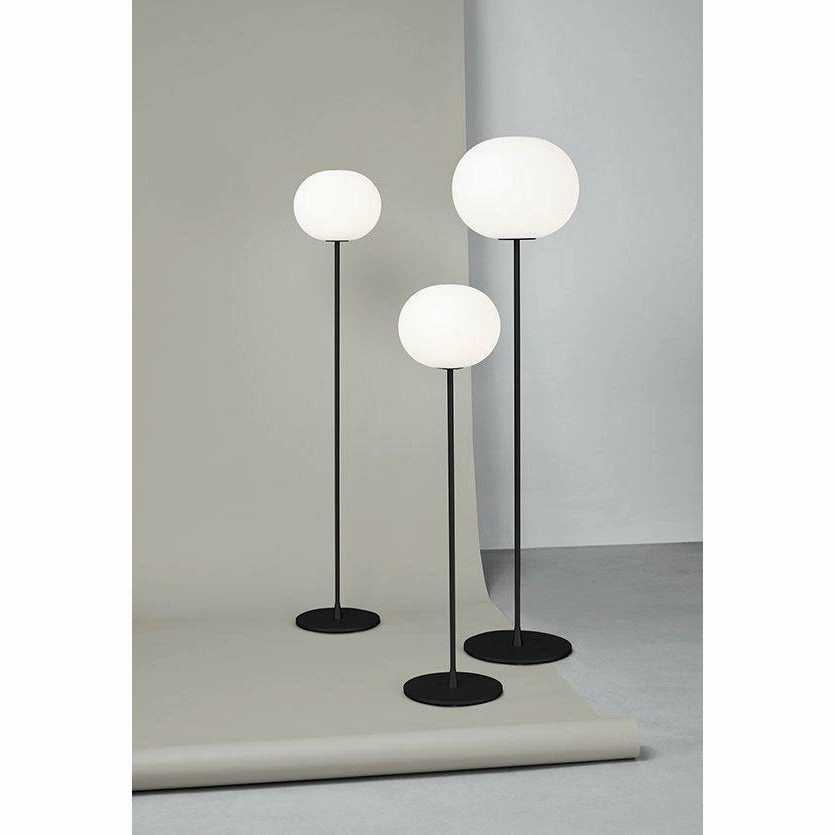 Flos Glo Ball F1 Floor Lamp, Silver