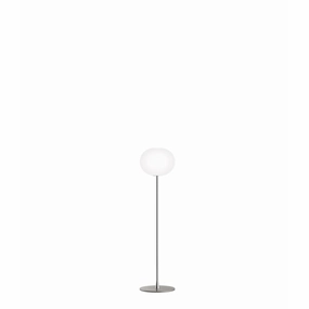 Flos Glo Ball F1 Floor Lamp, Silver garden LED light