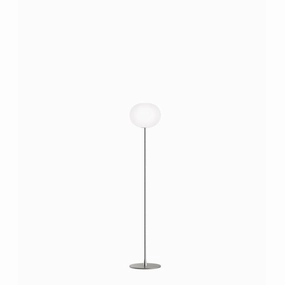 Flos Glo Ball F2 Floor Lamp, Silver garden LED light