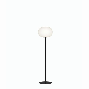 Flos Glo Ball F3 Floor Lamp, Black Matt garden LED light