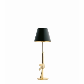 Flos Guns Lounge Floor Lamp, Gold/Black garden LED light