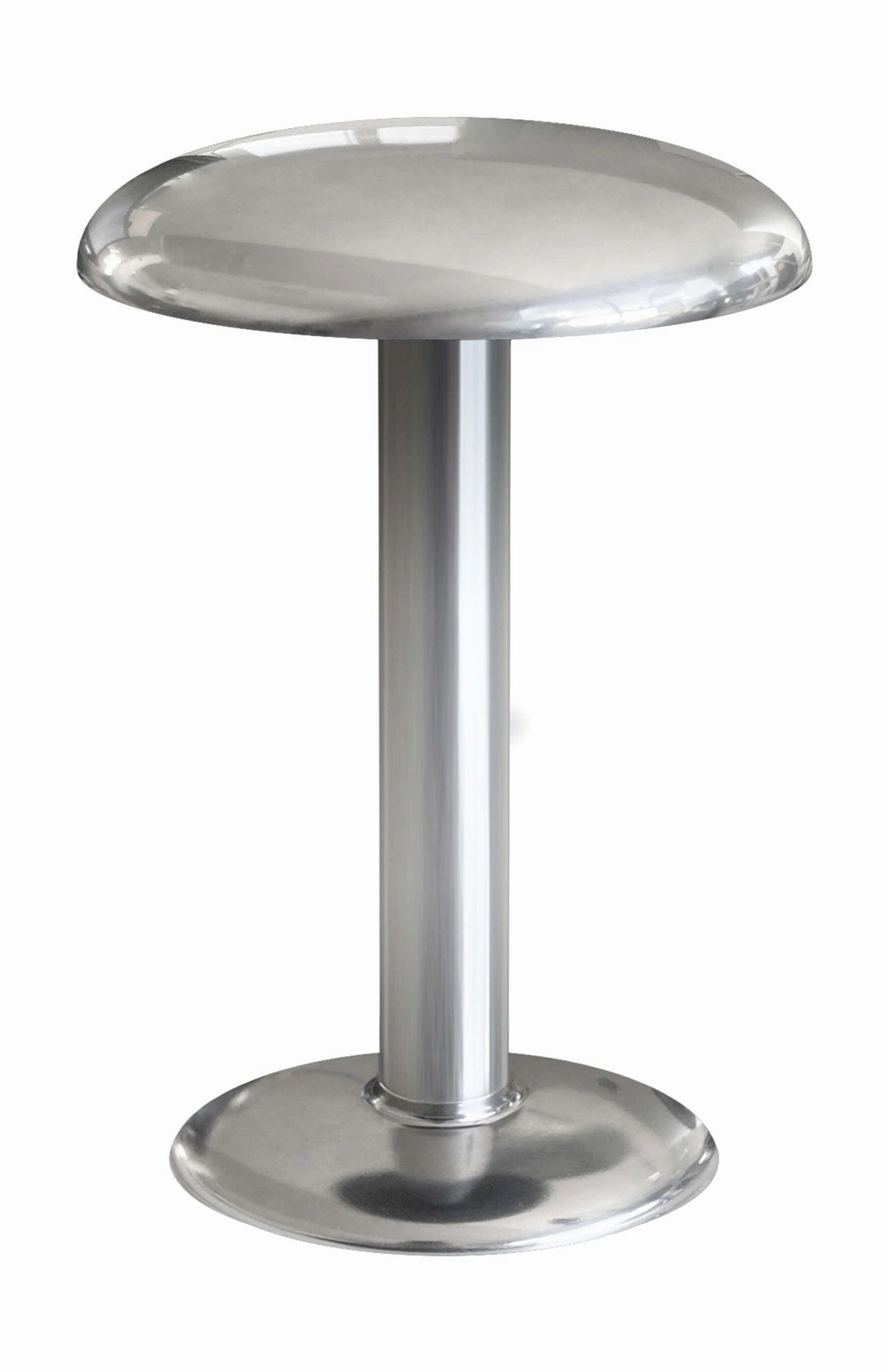 Flos Gustave Table Lamp 2700 K, Polished Silver designer outdoor lamp