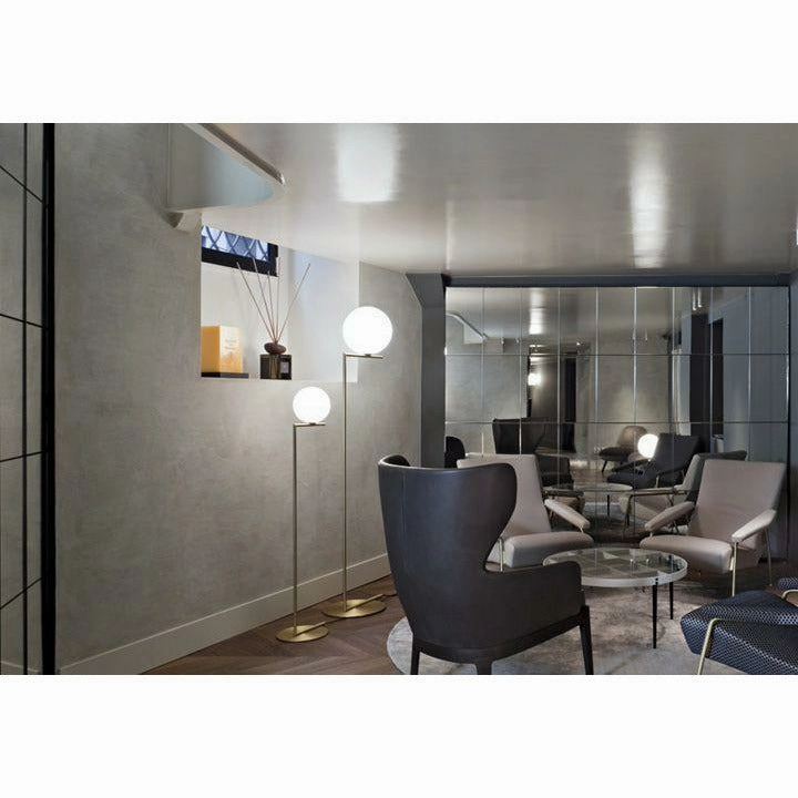 Flos Ic Light F1 Floor Lamp, Black