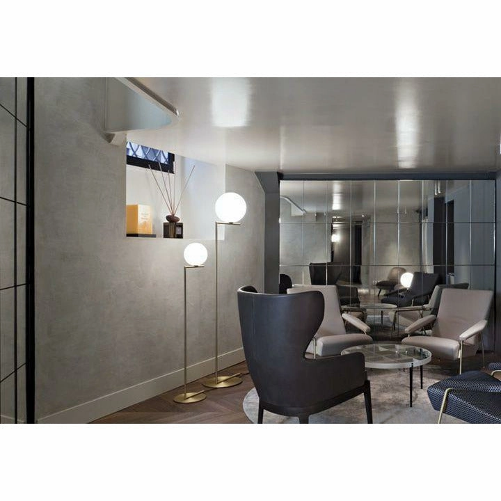 Flos Ic Light F1 Floor Lamp, Brass