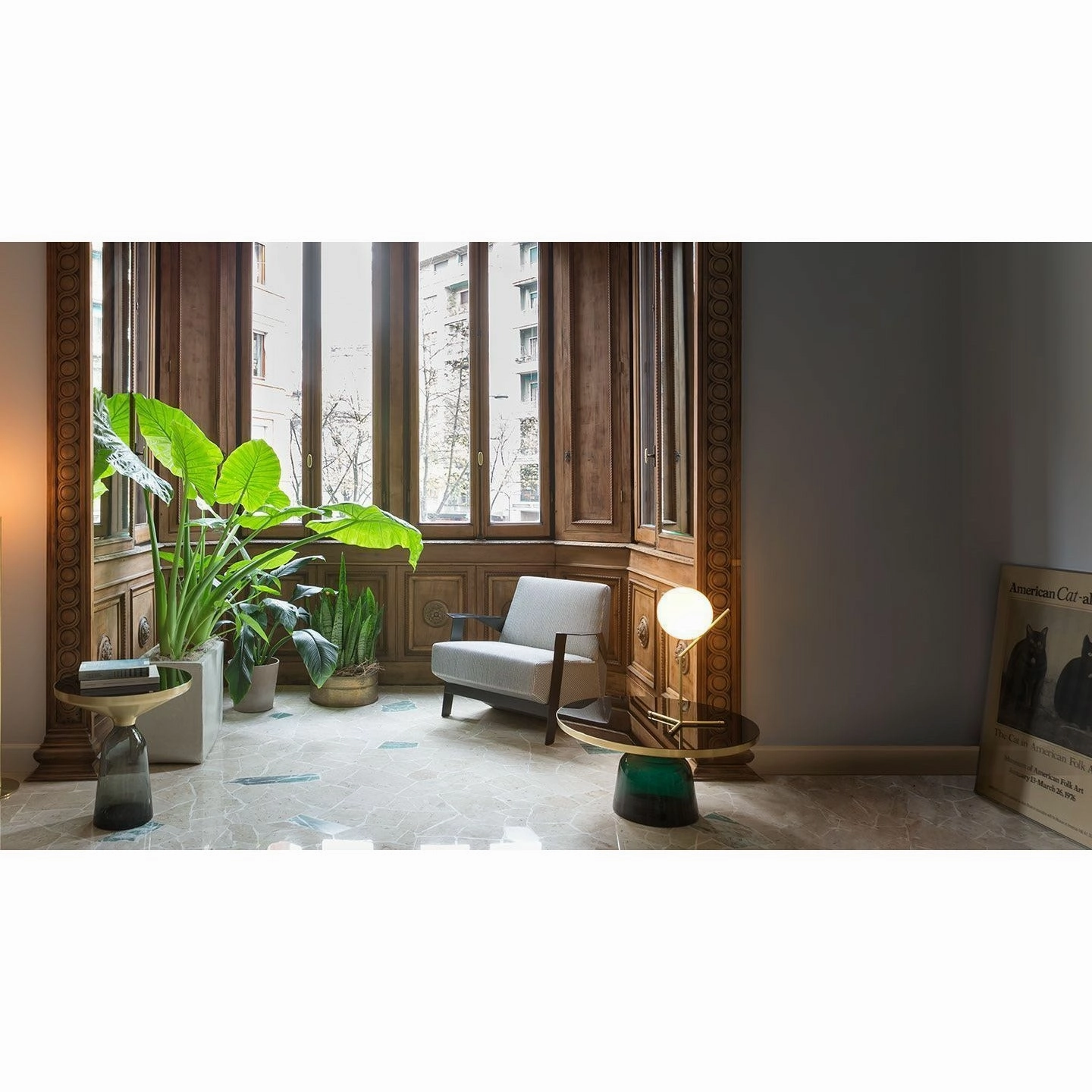 Flos Ic Light T1 High Table Lamp, Black