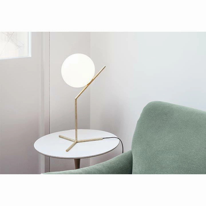 Flos Ic Light T1 High Table Lamp, Chrome