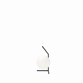 Flos Ic Light T1 Low Table Lamp, Black designer outdoor lamp