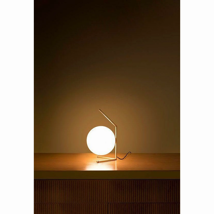 Flos Ic Light T1 Low Table Lamp, Chrome