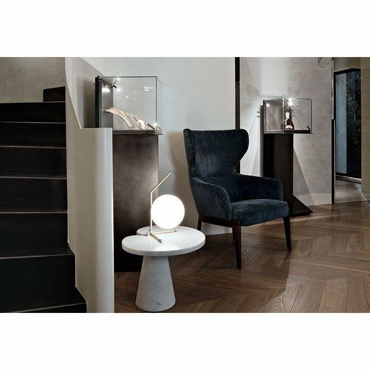 Flos Ic Light T1 Low Table Lamp, Chrome