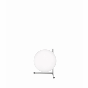 Flos Ic Light T2 Table Lamp, Chrome designer outdoor lamp