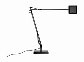 Flos Kelvin Edge Base Table Lamp, Black designer outdoor lamp