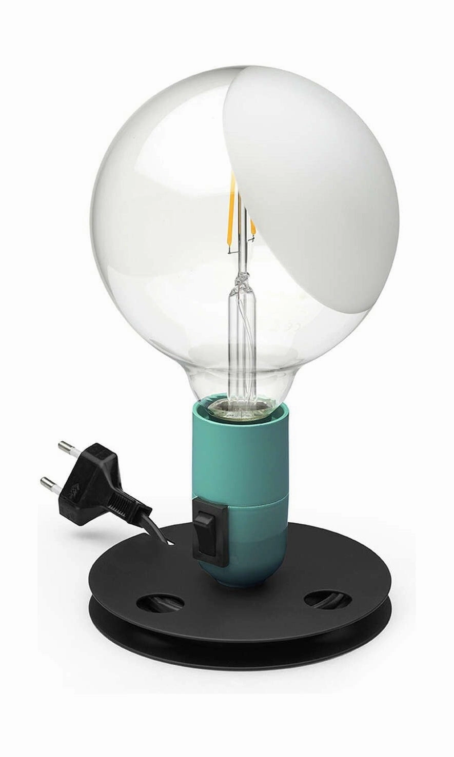 Flos Lampadina Led Table Lamp, Turquoise designer outdoor lamp