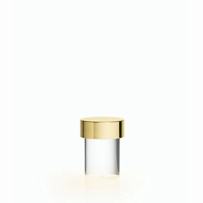 Flos Last Order Clear Table Lamp, Brass designer outdoor lamp
