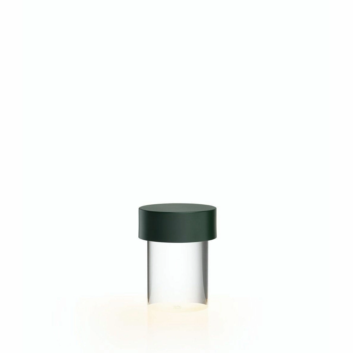 Flos Last Order Clear Table Lamp, Green Matt Louis Poulsen chandelier