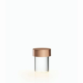 Flos Last Order Clear Table Lamp, Satin Copper Louis Poulsen chandelier