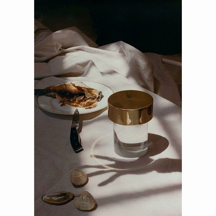 Flos Last Order Clear Table Lamp, Satin Copper
