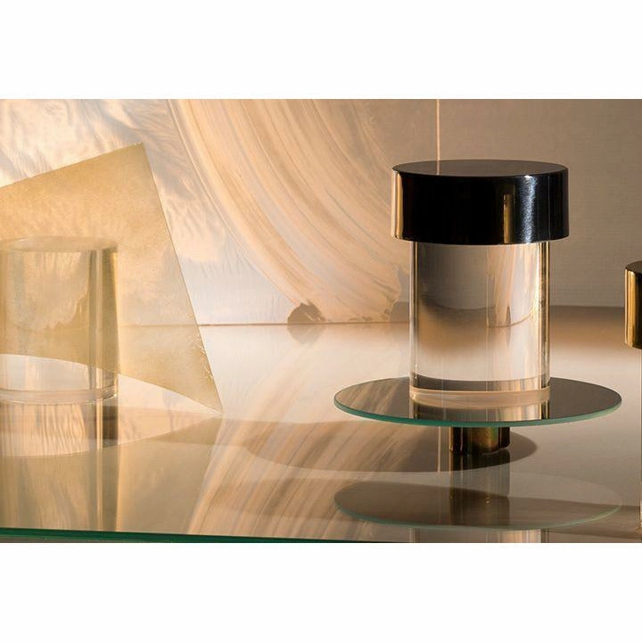 Flos Last Order Clear Table Lamp, Satin Copper