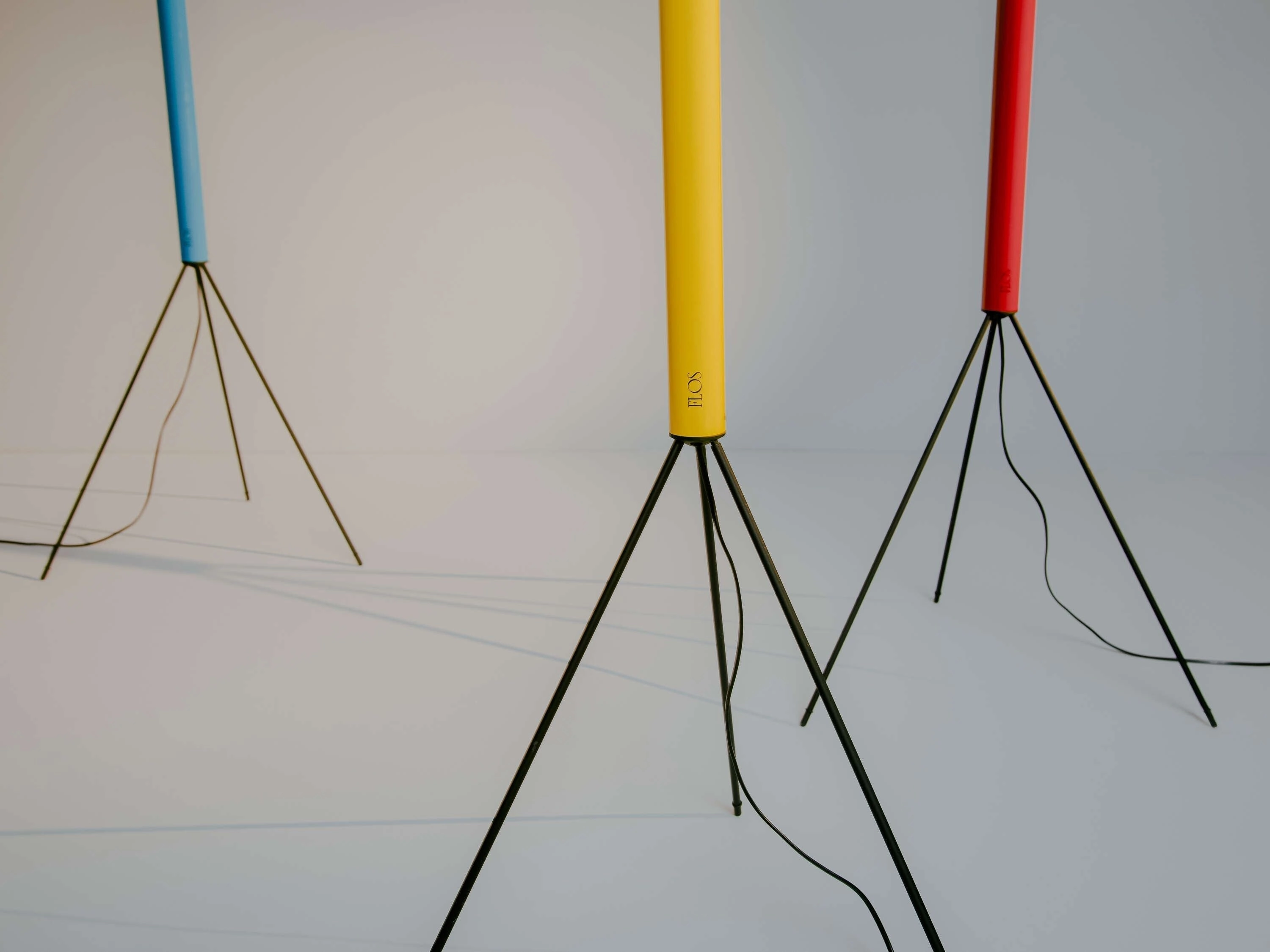 Flos Luminator Floor Lamp, Red