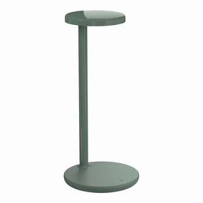 Flos Oblique Qi Table Lamp, Green Louis Poulsen chandelier