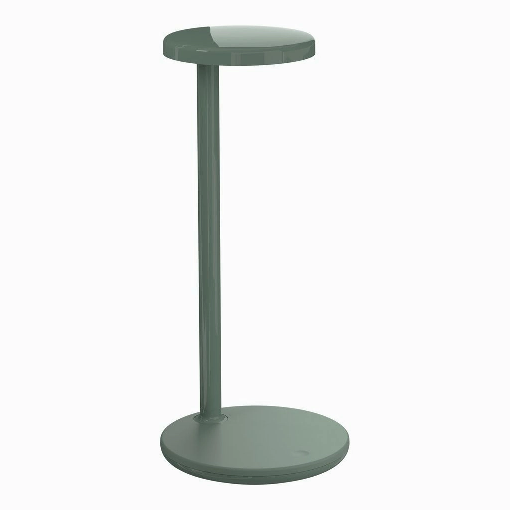Flos Oblique Qi Table Lamp, Green Louis Poulsen chandelier