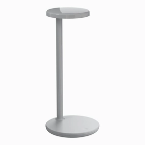 Flos Oblique Qi Table Lamp, Grey Louis Poulsen chandelier