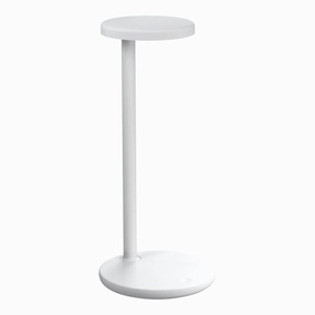 Flos Oblique Qi Table Lamp, Matt White Louis Poulsen chandelier