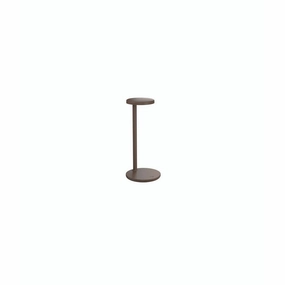 Flos Oblique Table Lamp, Brown Matt Louis Poulsen chandelier