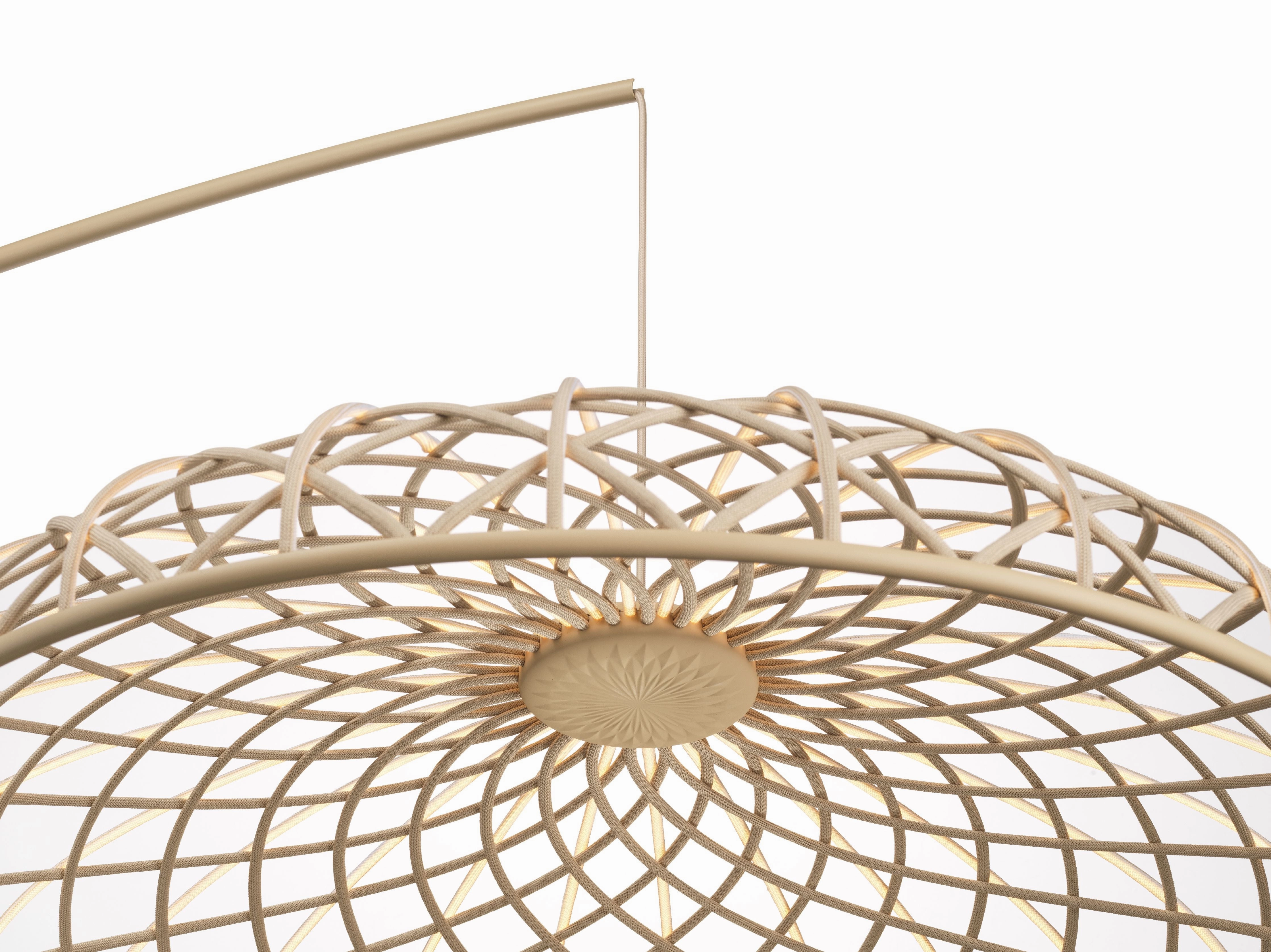 Flos Skynest Motion Floor Lamp, Almond