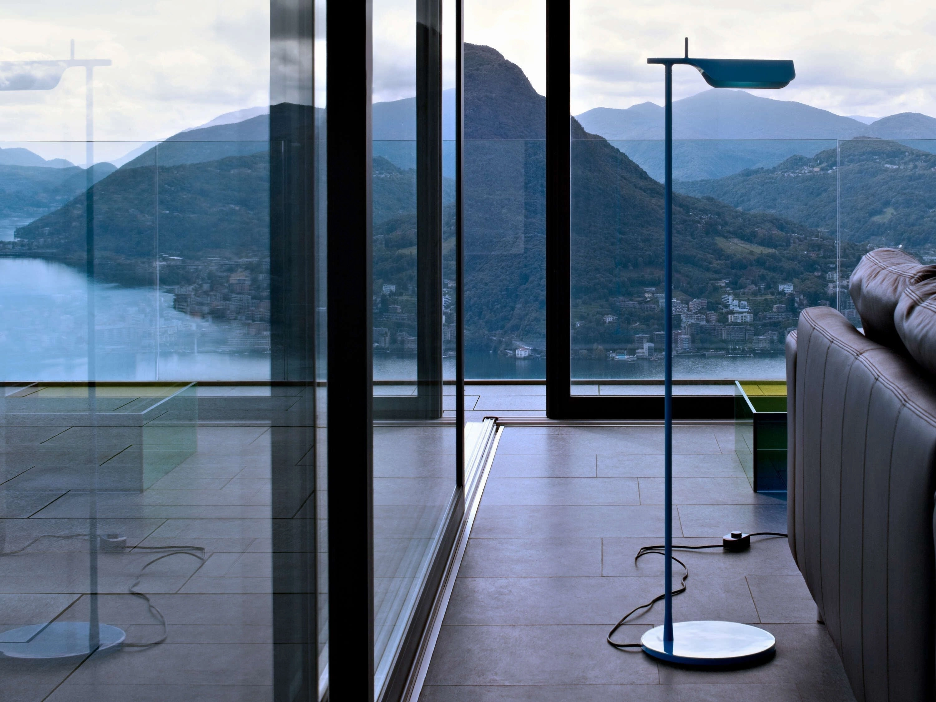 Flos Tab Floor Lamp, Blue