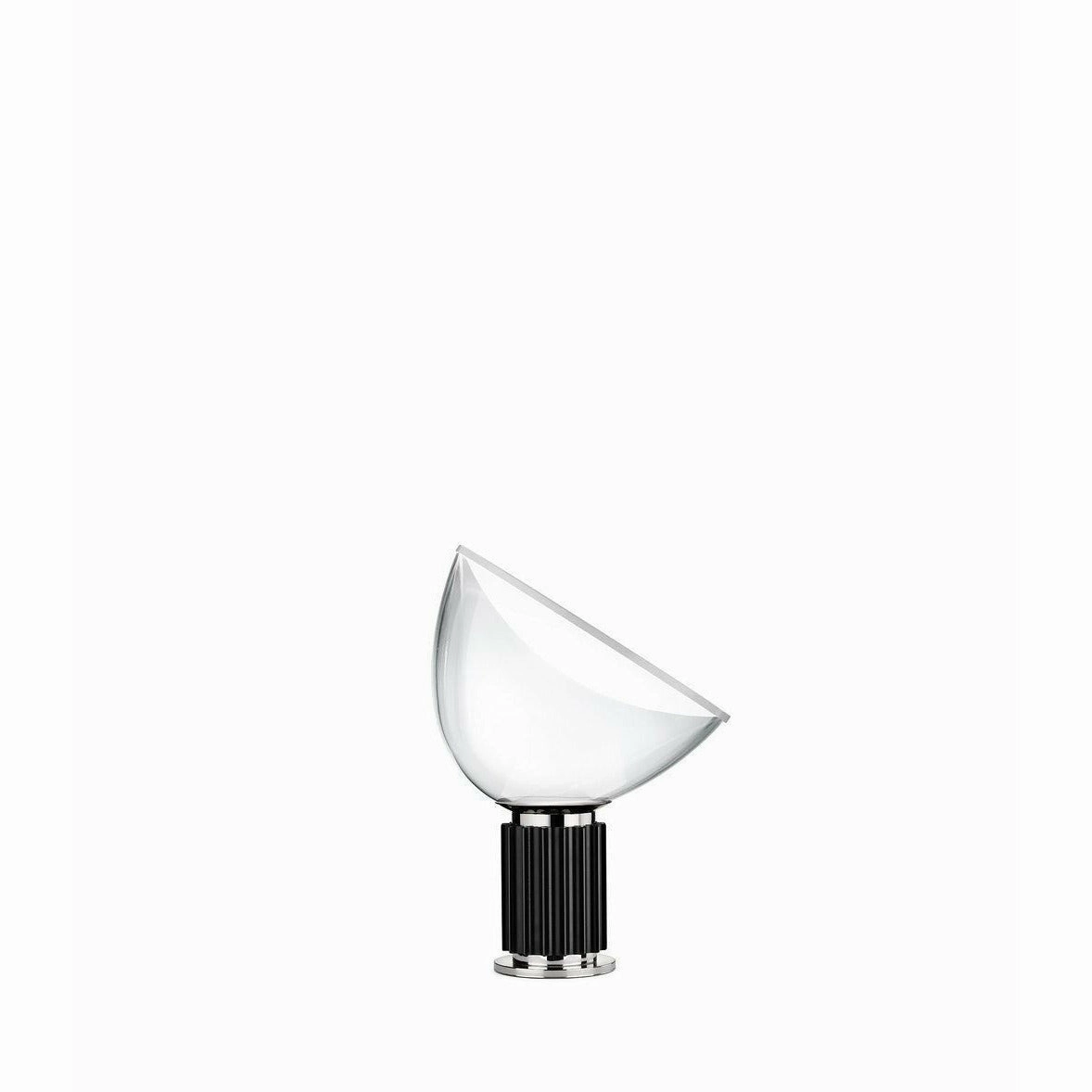 Flos Taccia Small Table Lamp Glass Shade Small, Black designer outdoor lamp