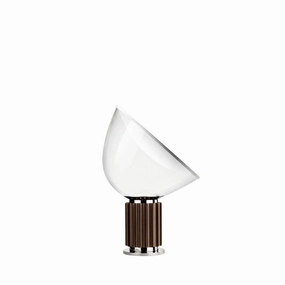 Flos Taccia Table Lamp Glass Shade, Bronze Louis Poulsen chandelier