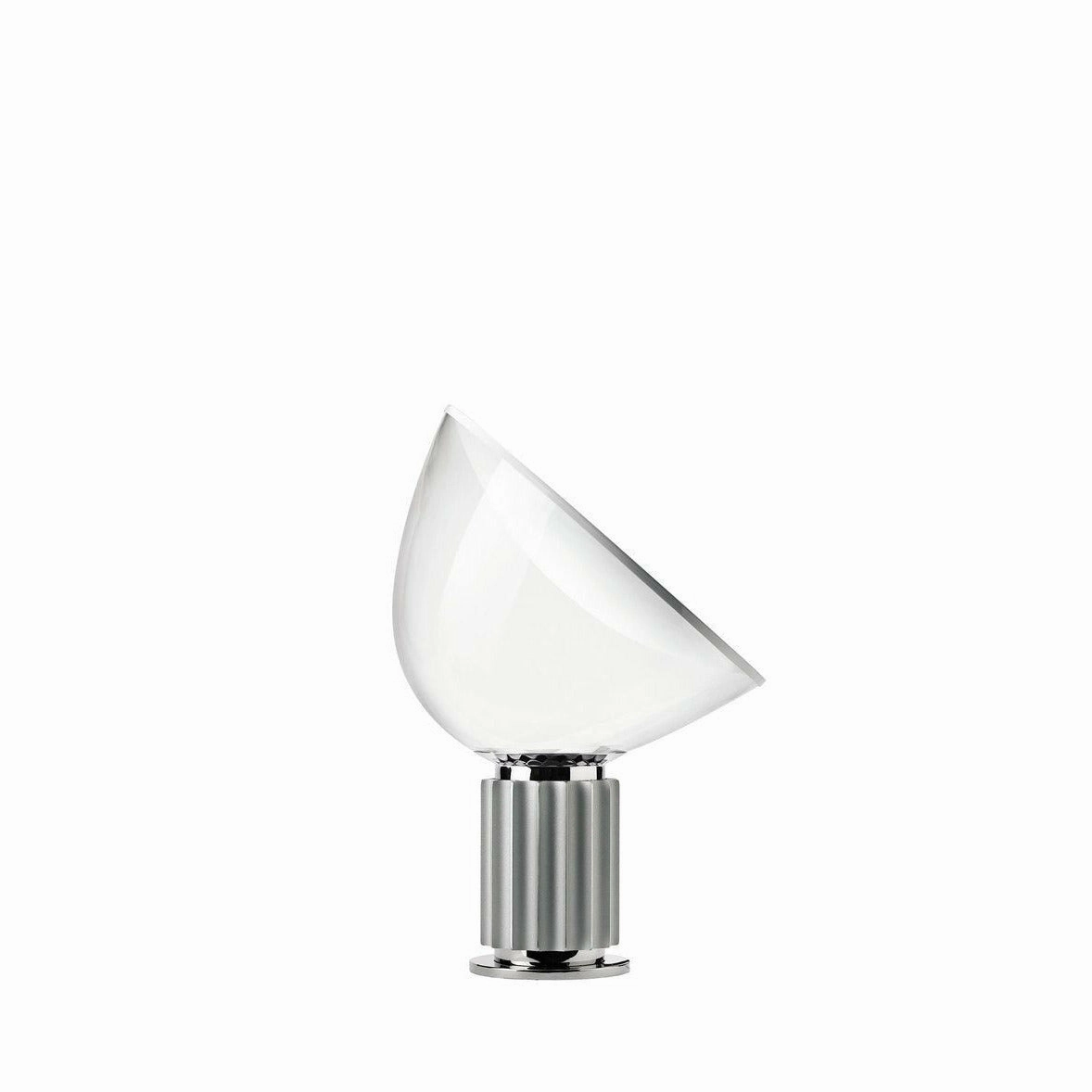 Flos Taccia Table Lamp Plastic Shade, Silver Louis Poulsen chandelier