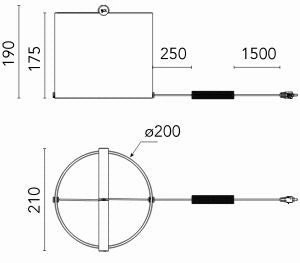 Flos To Tie T1 Table Lamp, Aluminium
